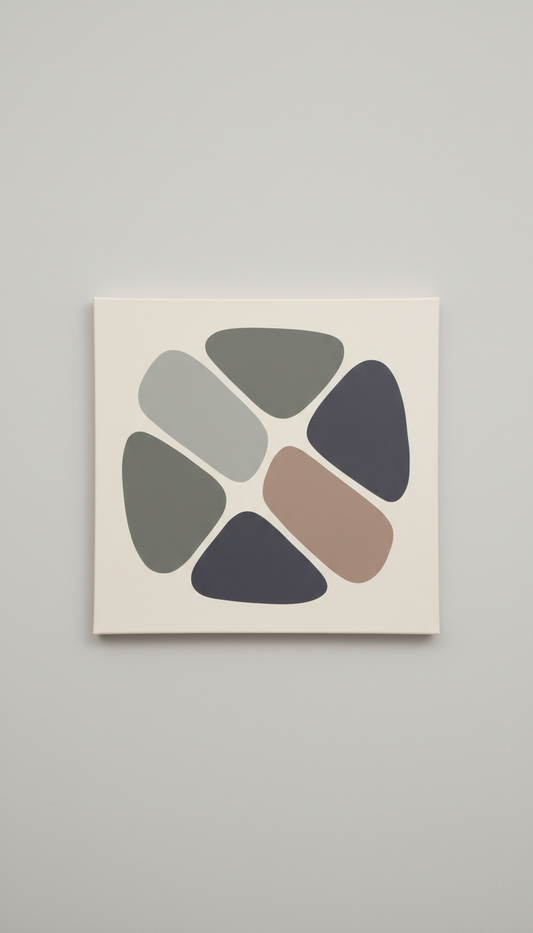 Soft Stone Minimalist Abstraction Original